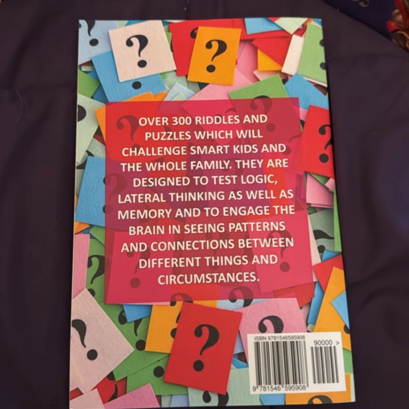 Difficult Riddles for Smart Kids