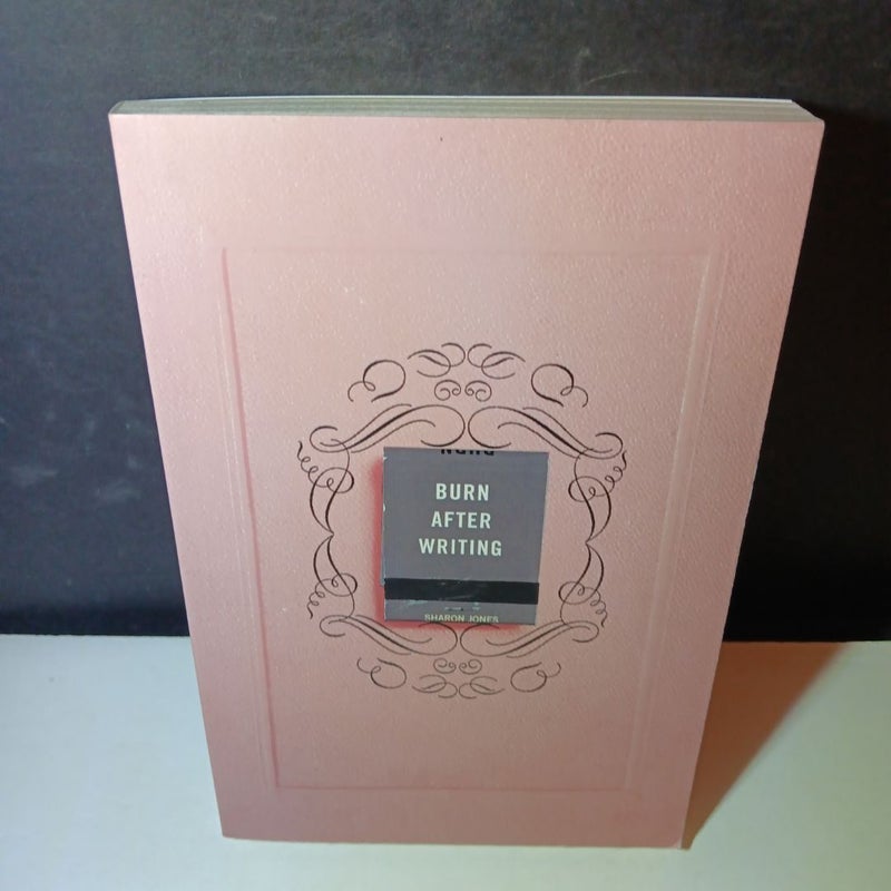Burn after Writing (pink)