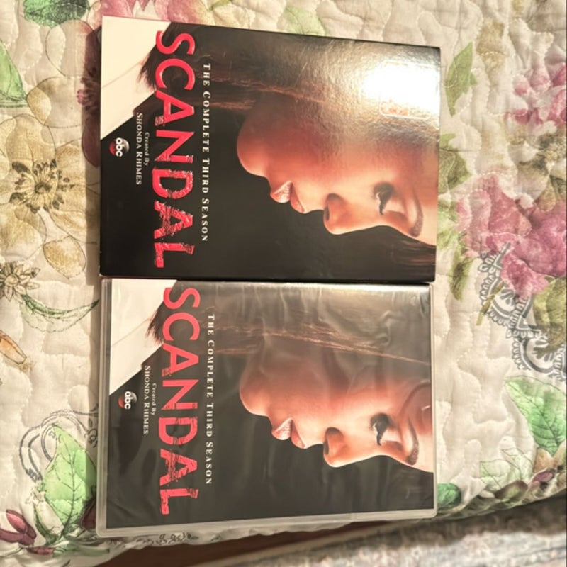 BUNDLE: Scandal, the first THREE complete seasons