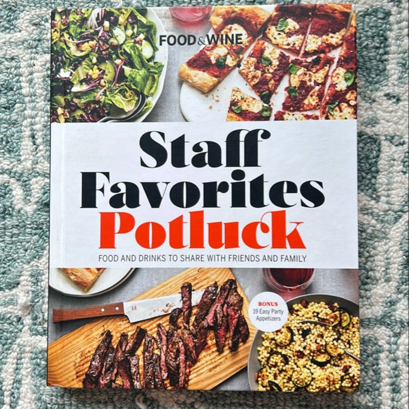 Food & Wine Staff Favorites Potluck