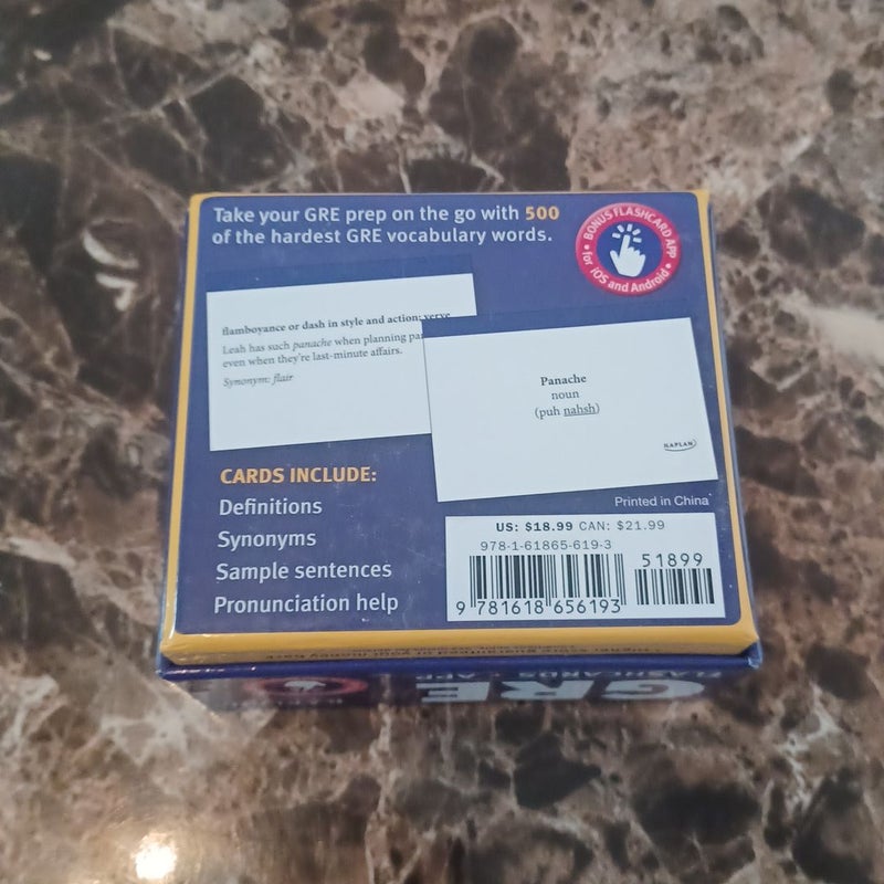 GRE Vocabulary Flashcards + App