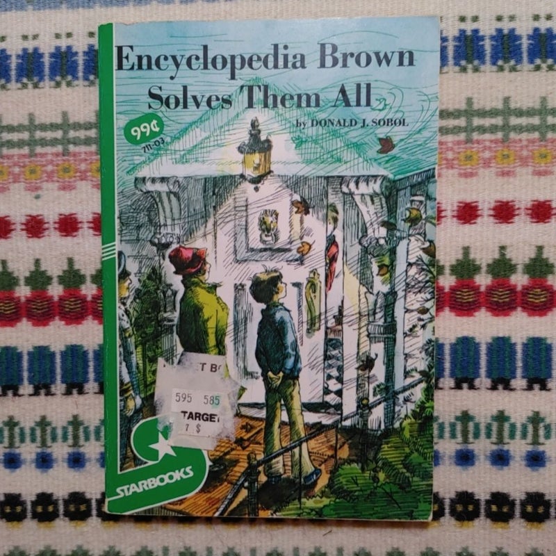 Encyclopedia Brown Solves Them All