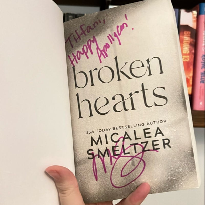 Dark Hearts + Broken Hearts Signed