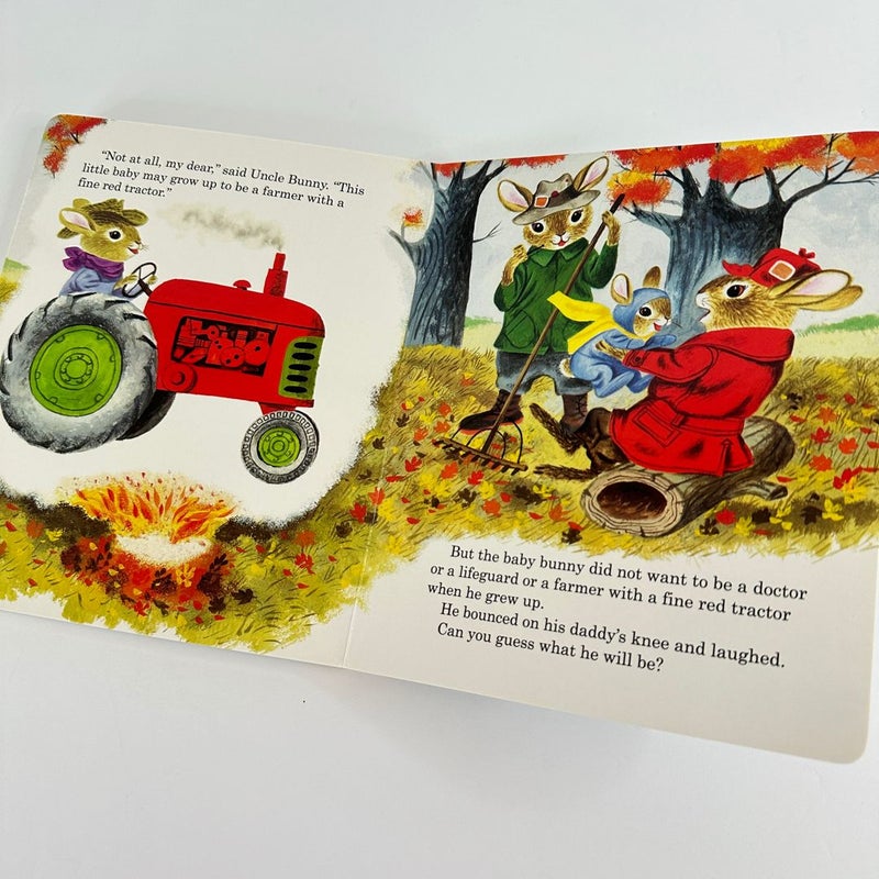 Richard Scarry’s The Bunny Book-A Little Golden Board Book