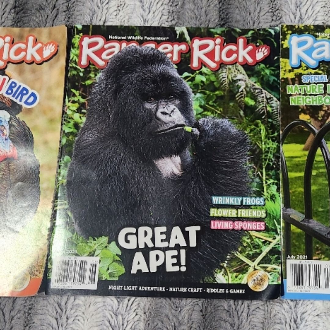 Ranger Rick Magazine: June, July, November 2021