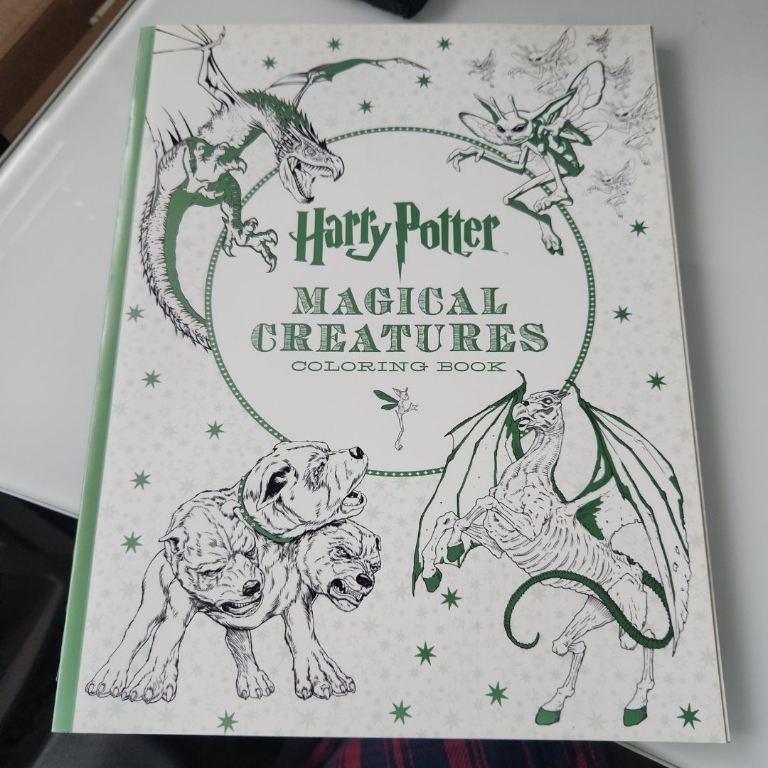 Harry Potter - Magical Creatures Coloring Book
