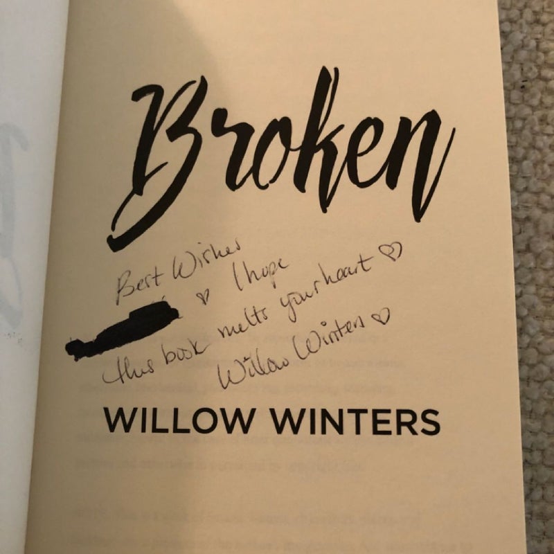 Broken: a Dark Romance - Signed Copy