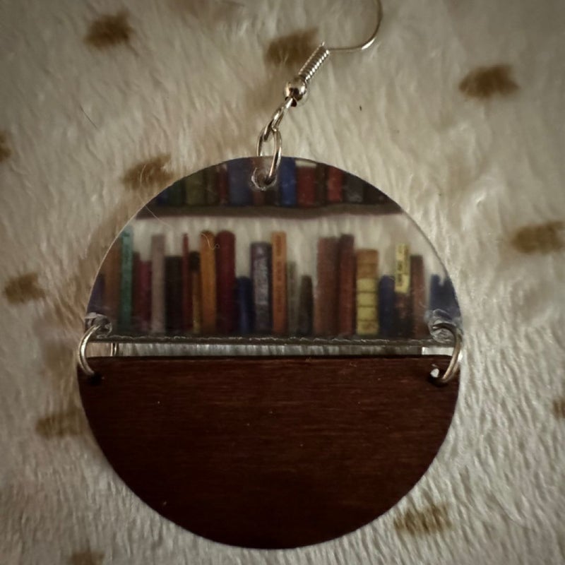 Book Earrings