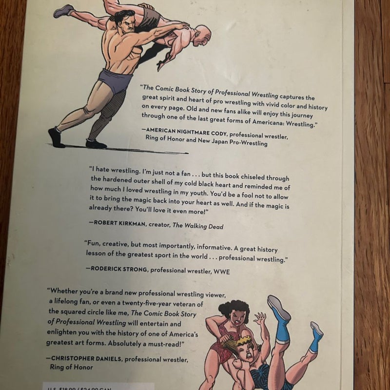 The Comic Book Story of Professional Wrestling
