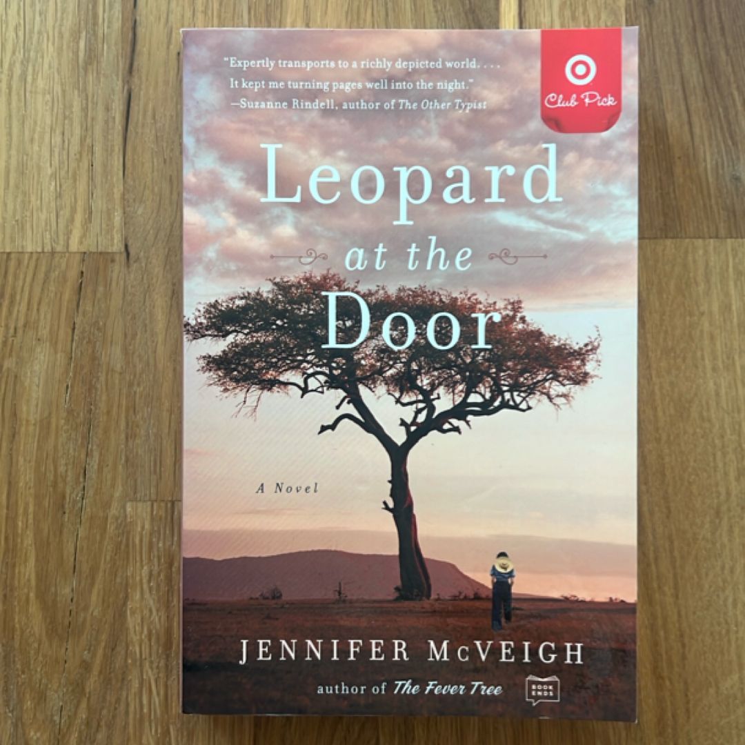 LEOPARD AT THE DOOR - TARGET BOOK CLUB.