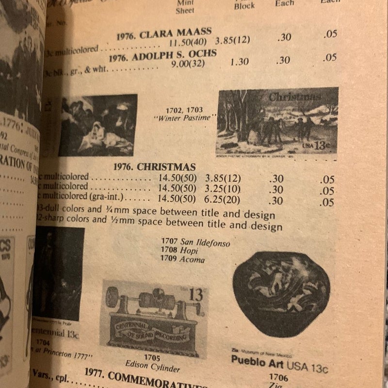 Harris Catalog of Postal Stamp Prices