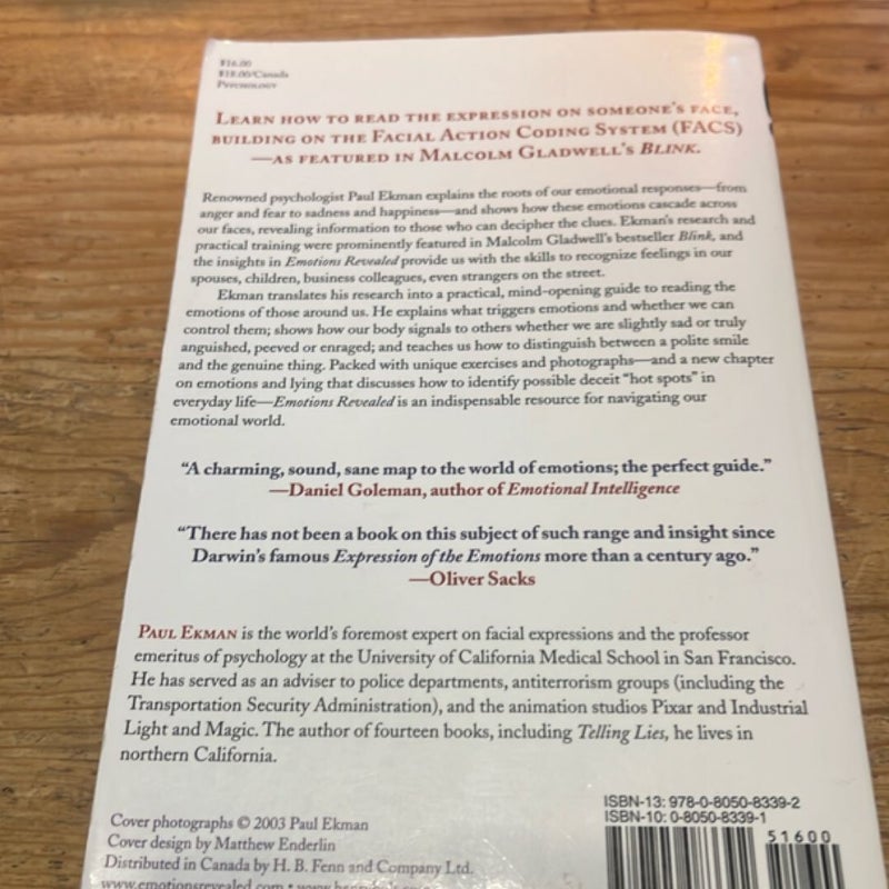 Emotions Revealed, Second Edition