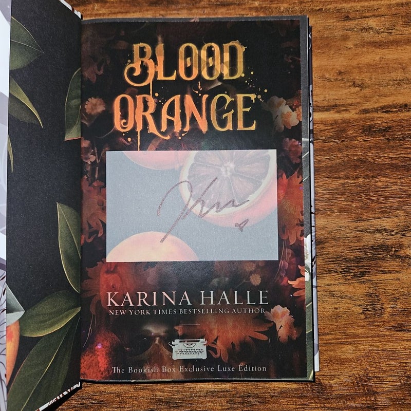 Bookish Box Blood Orange 