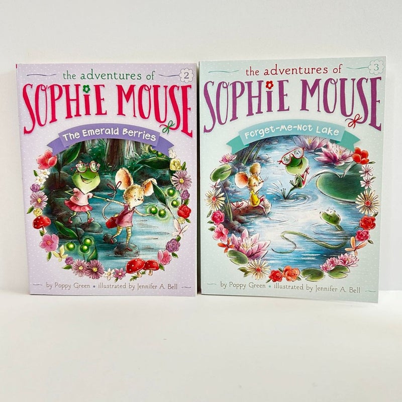 The Adventures of Sophie Mouse book bundle, 2 books