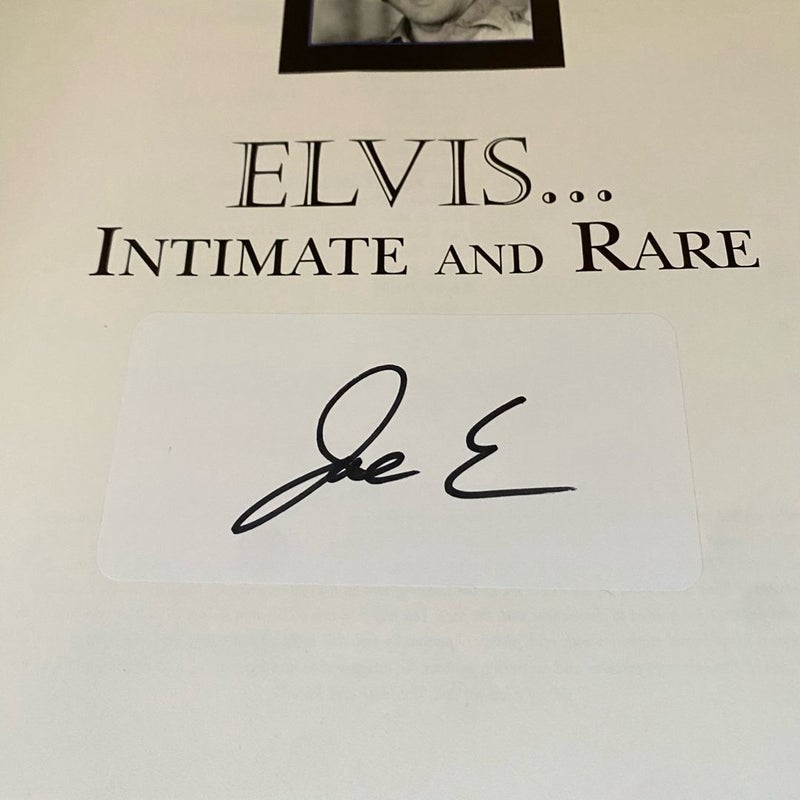 Elvis Presley "Intimate & Rare" Photos from the Collection Joe Esposito *SIGNED*