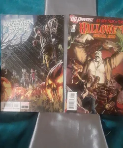 2 Halloween Special comic books: Avengers 2018, DC Universe 2010