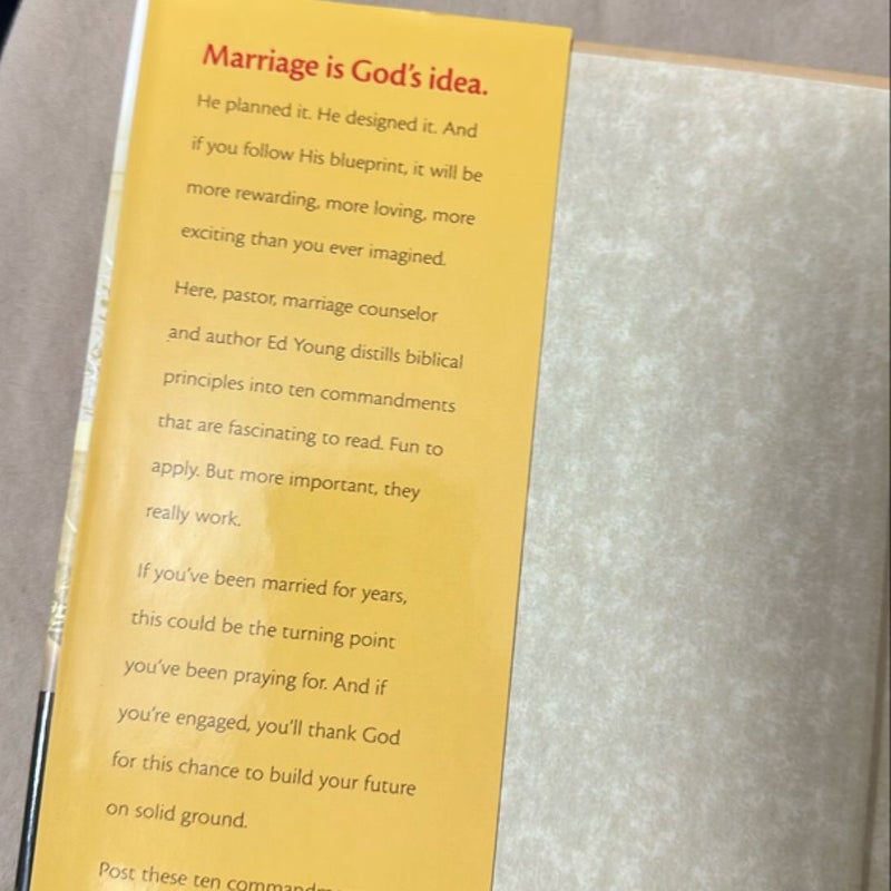 The 10 Commandments of Marriage