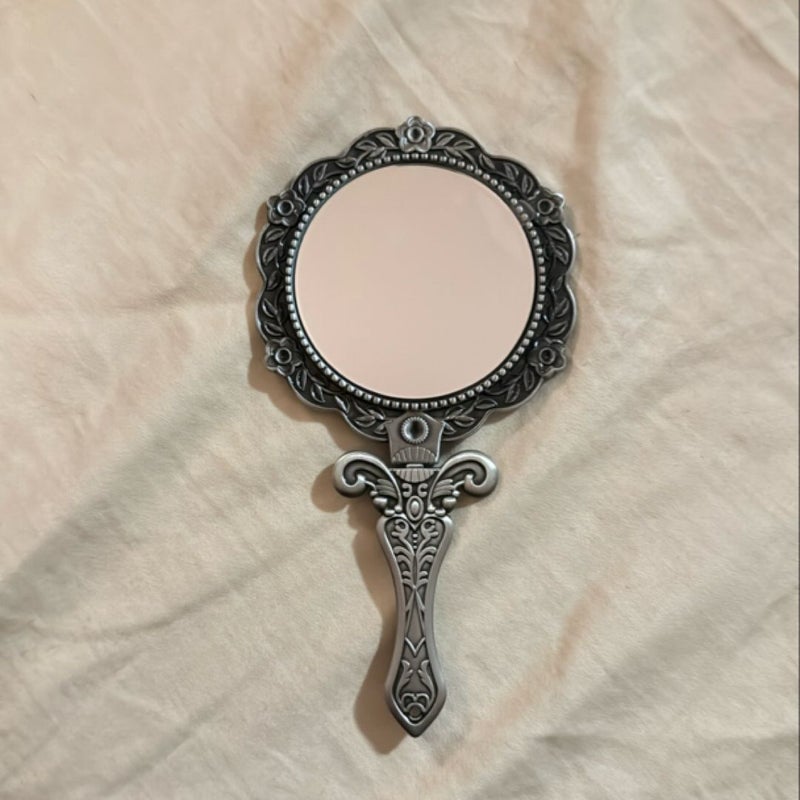 The Girl With No Reflection mini hand mirror (Illumicrate exclusive)