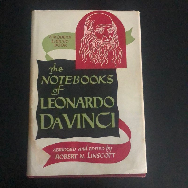 Vintage  1957 - The notebooks of Leonardo da Vinci 