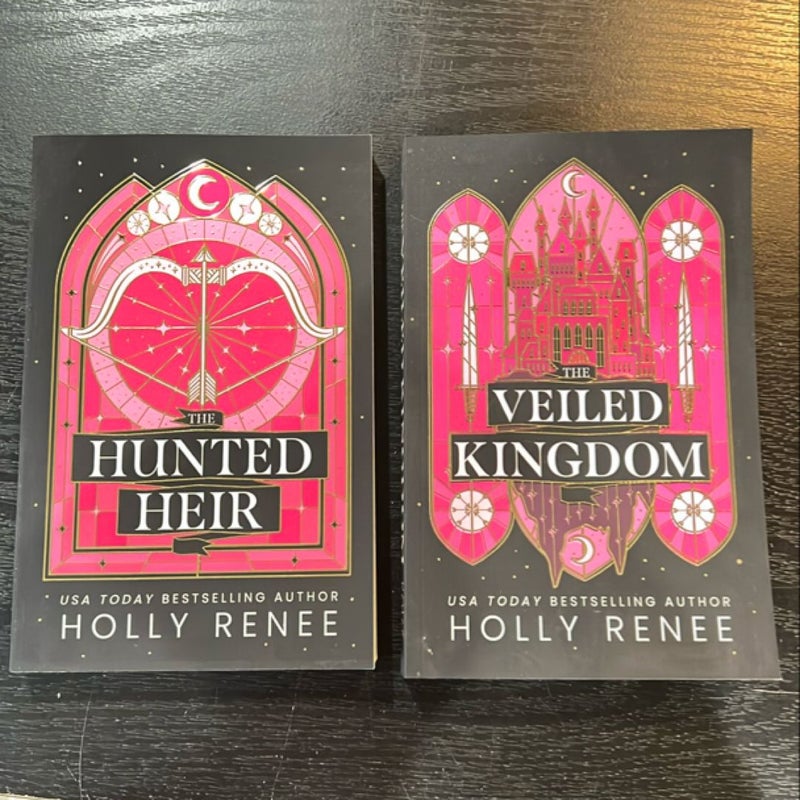 The Veiled Kingdom & The Hunted Heir SIGNED