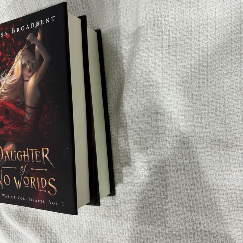 PERFECT condition Daughter of no worlds and children of fallen gods