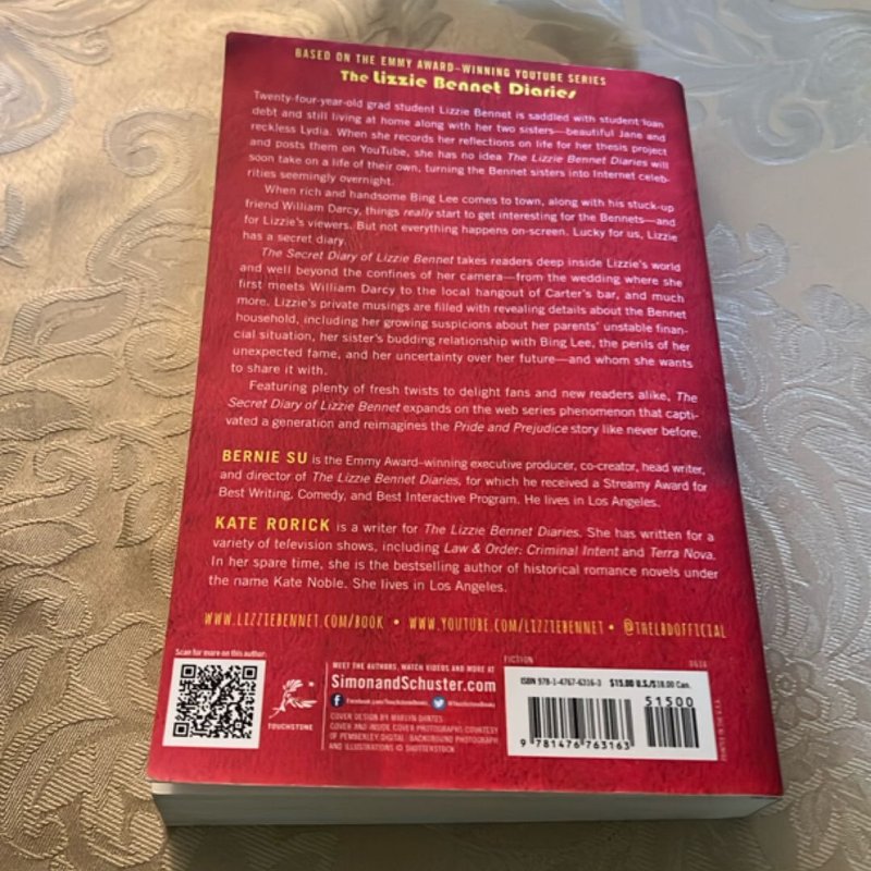 The Secret Diary of Lizzie Bennet by Bernie Su, Kate Rorick