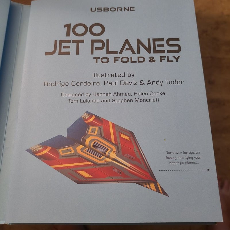 100 Jet Planes To Fold & Fly