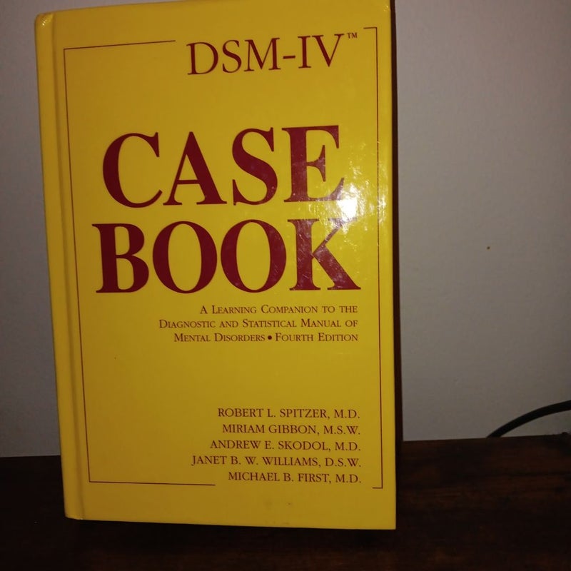 DSM-IV Casebook