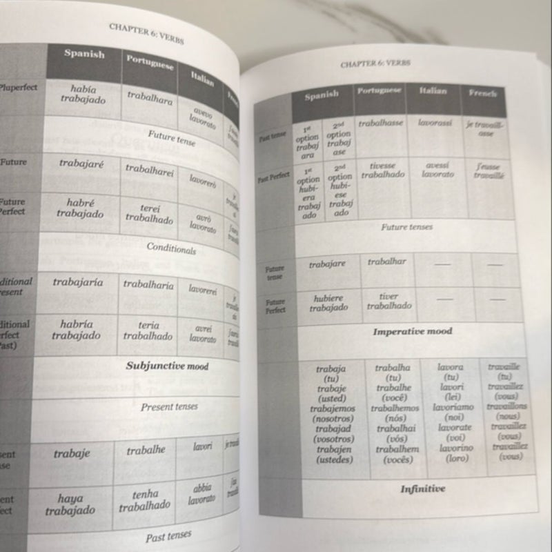 Comparative Grammar of Spanish, Portuguese, Italian and French