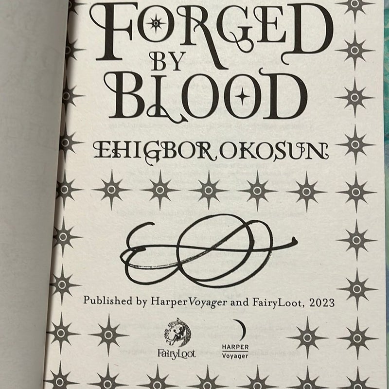 Forged by Blood (Fairyloot Edition)