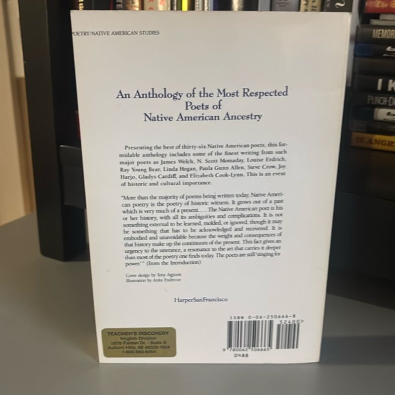 Harper's Anthology of Twentieth Century Native American Poetry