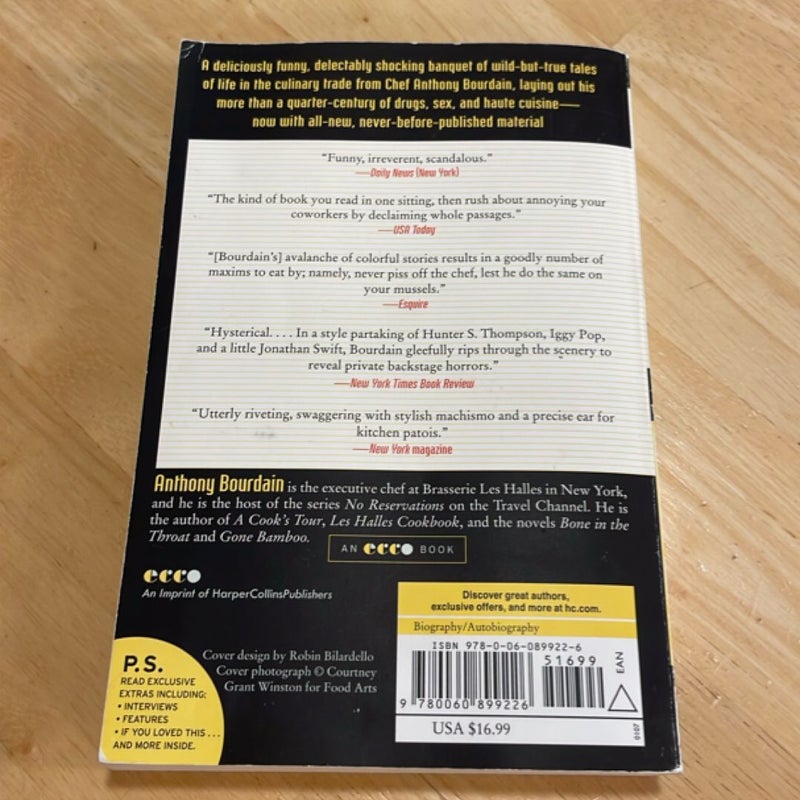 Kitchen Confidential Updated Ed