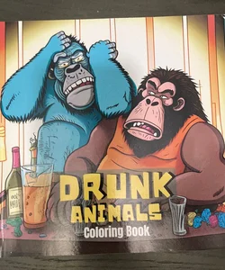 Dunk Animals Coloring Book