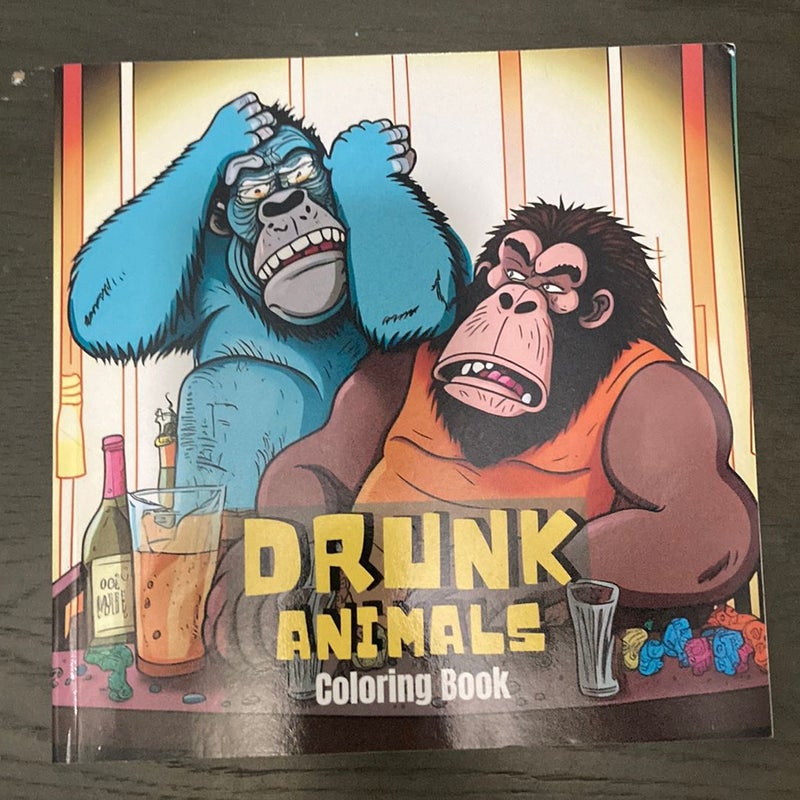 Dunk Animals Coloring Book