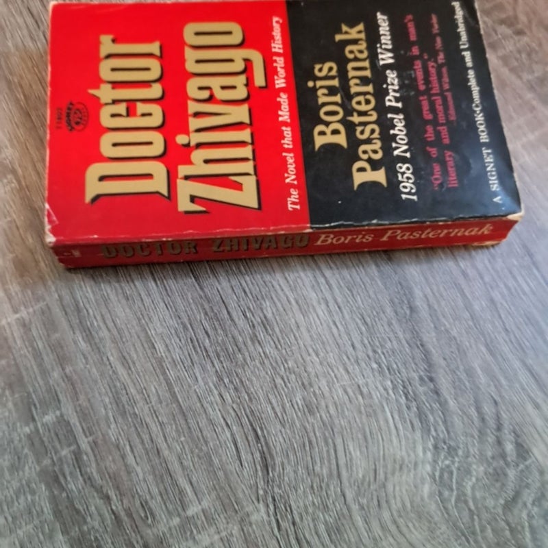 Doctor Zhivago By Boris Pasternak 1960 Second US Printing