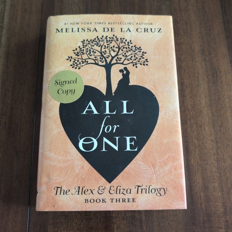 All for One-signed copy