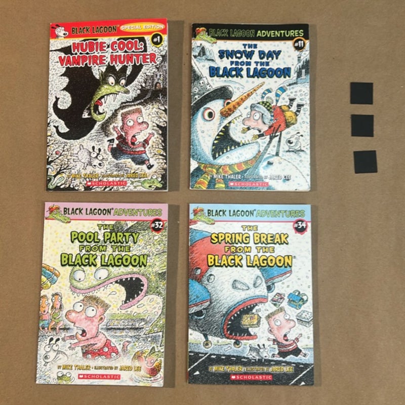 Black Lagoon Adventures #1, 11, 32 & 34