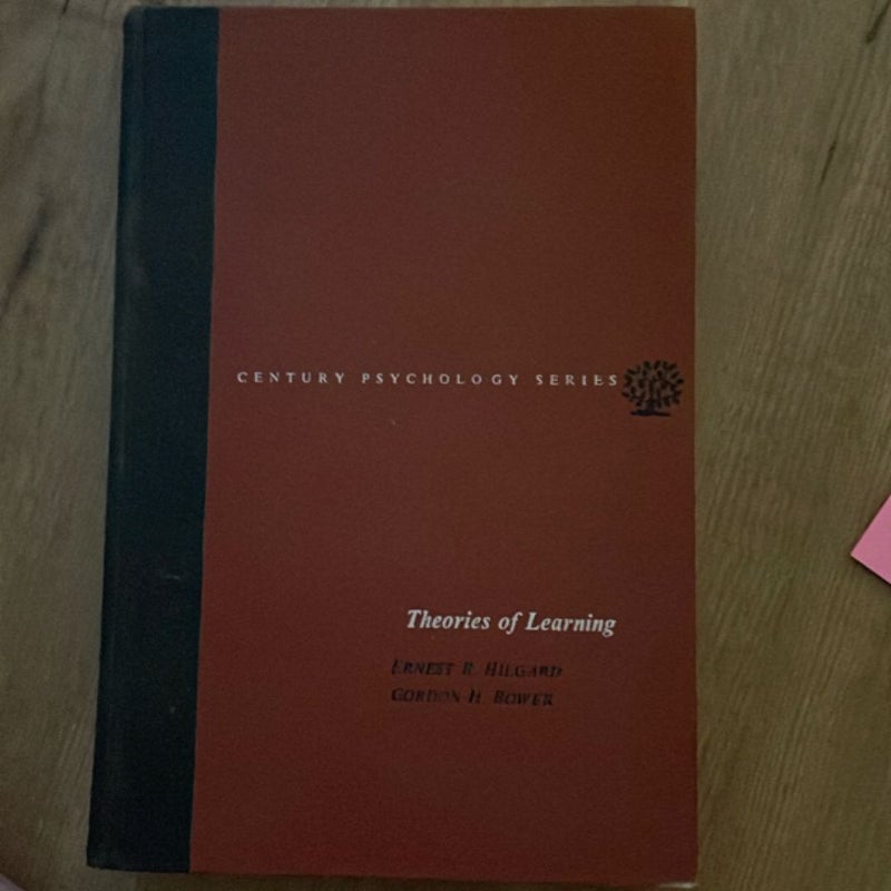 Theories of Learning