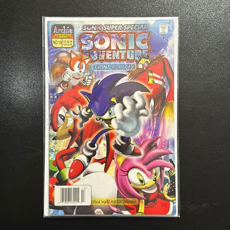 Sonic Adventure #13 Giant 48 Page Special Archie Adventure Comics 