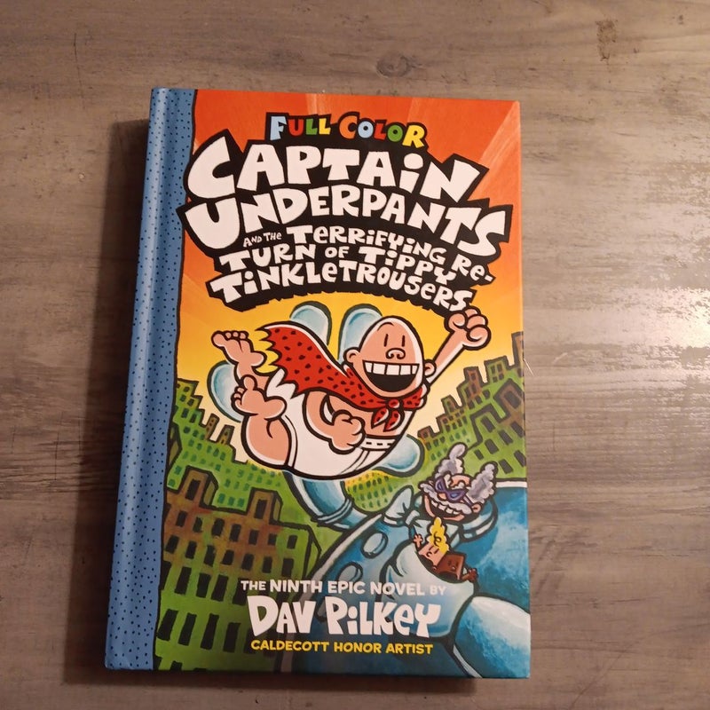 Captain Underpants and the Terrifying Return of Tippy Tinkletrousers