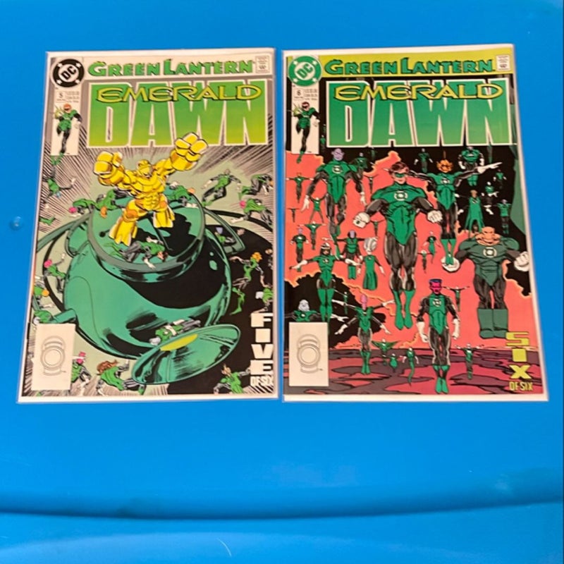 Green Lantern: Emerald Dawn (1989 DC) #1-6 Complete set