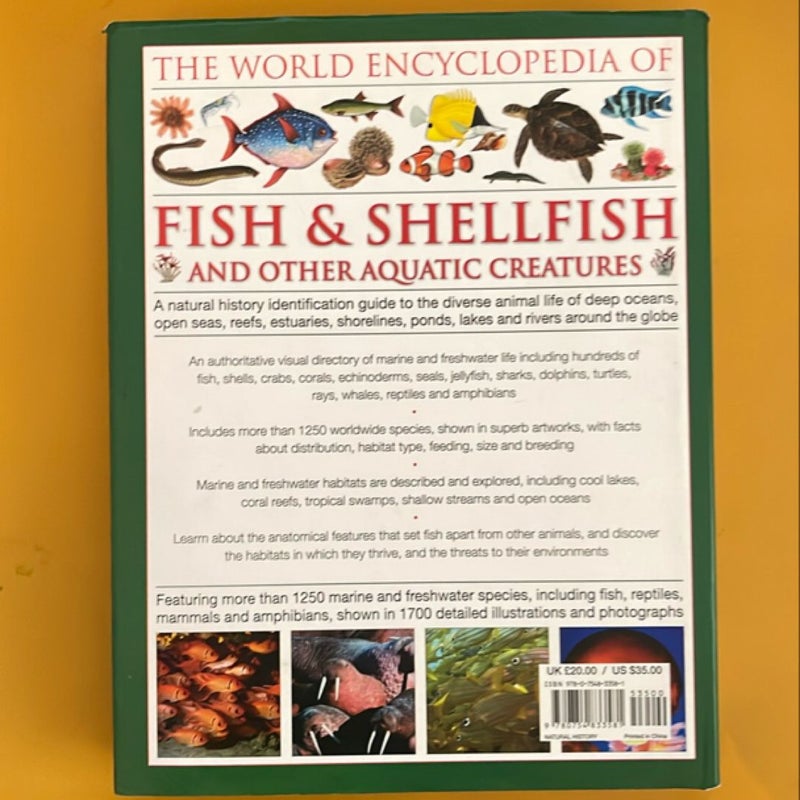 The World Encyclopedia of Fish & Shellfish and Other Aquatic Creatures