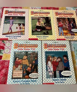 Baby-Sitters Club Little Sister Books- Lot of 5 (#29-33)