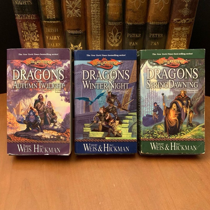 DragonLance: Complete Chronicles Trilogy 1-3: Dragons of Autumn Twilight, Dragons of Winter Night, Dragons of Spring Dawning