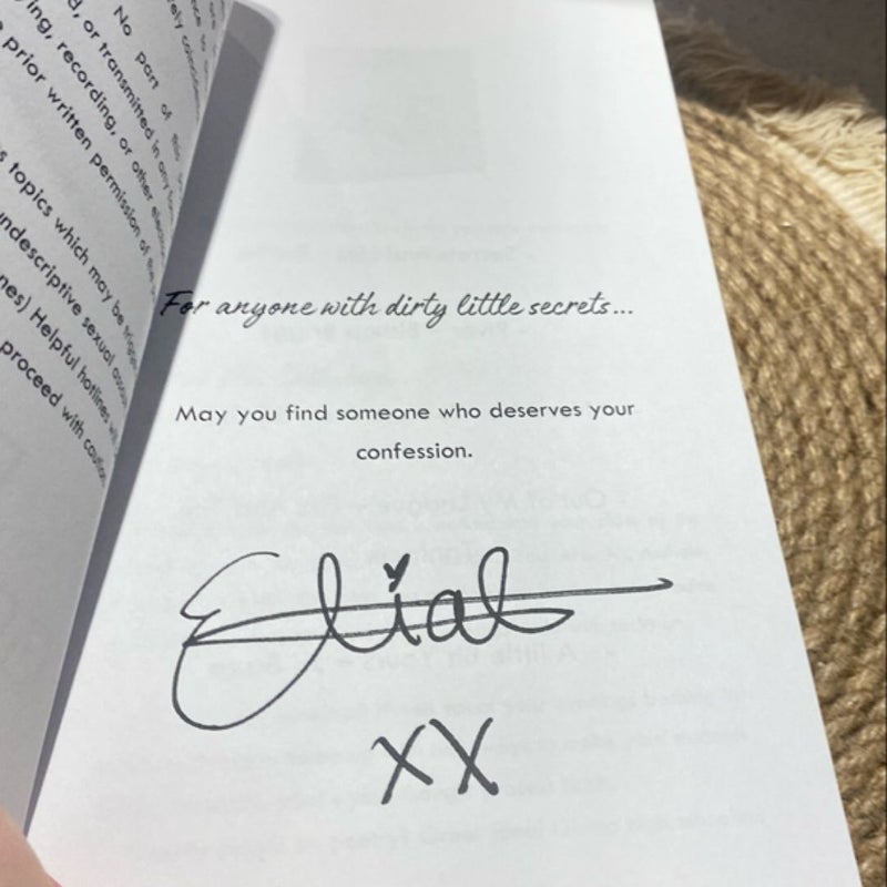 SIGNED SPECIAL EDITION COVER Dear Love, I Hate You