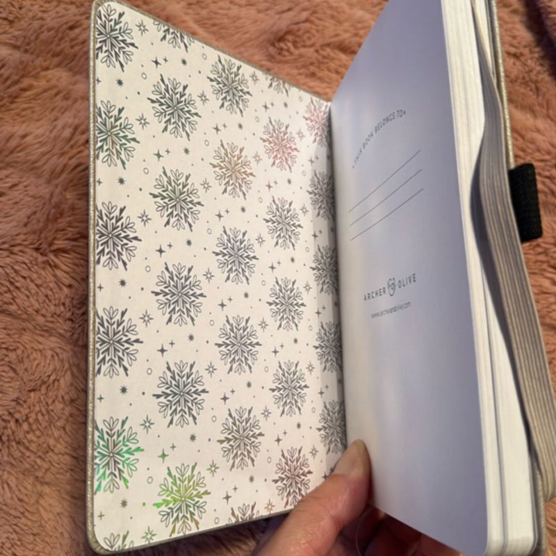B6 Snowflake Journal - Archer & Olive