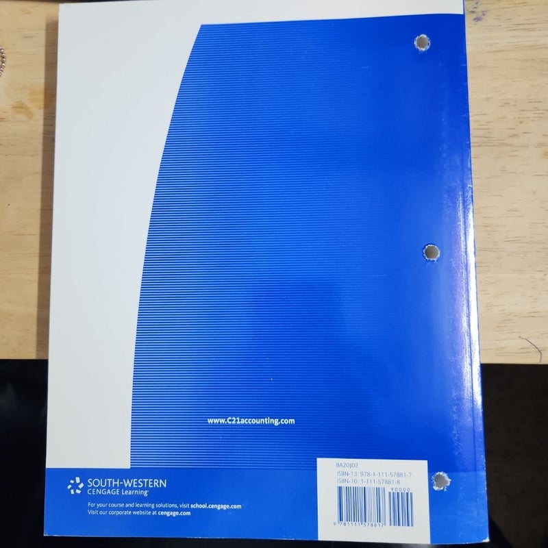 Working Papers, Chapters 18-24 for Gilbertson/Lehman's Century 21 Accounting: Multicolumn Journal, 10th