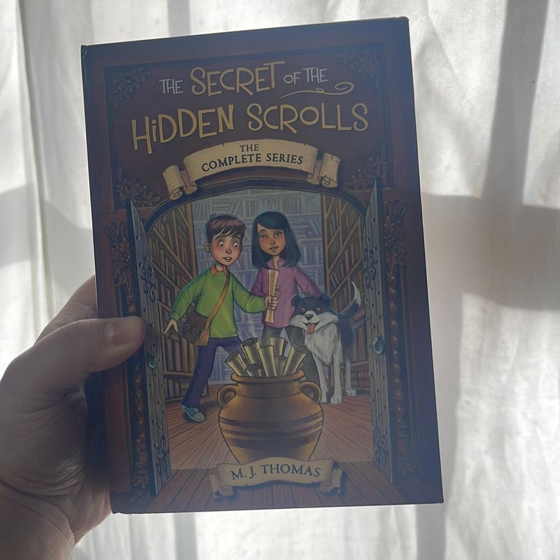 The secret of the hidden scrolls the complete series by m j thomas