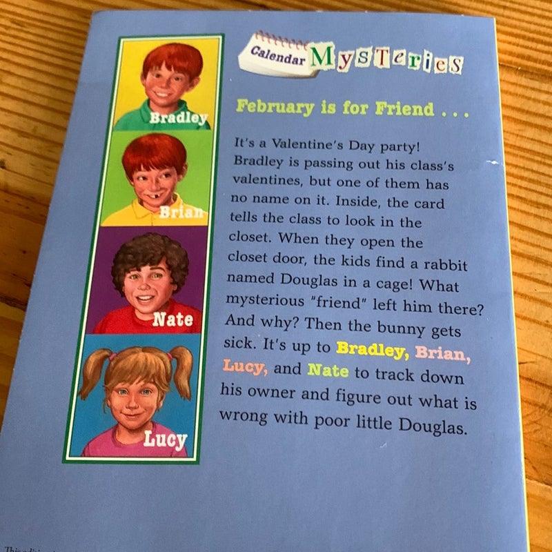 Calendar Mysteries: February Friend 