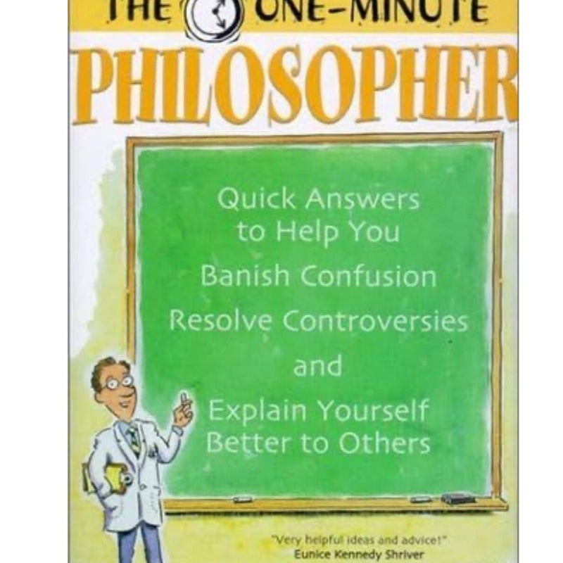 The One-Minute Philosopher